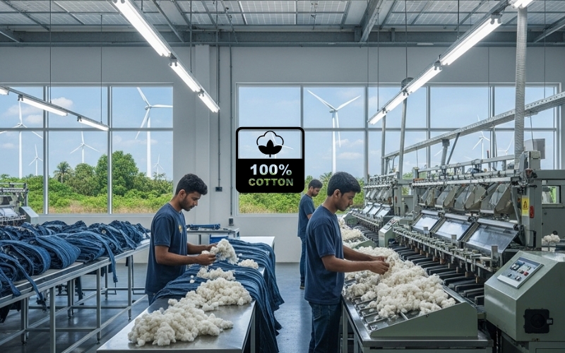 Sustainability in denim production